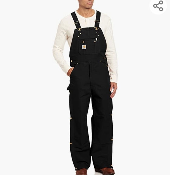 Carhartt Other - Carhartt Men's Zip To Thigh Bib Overall Unlined 